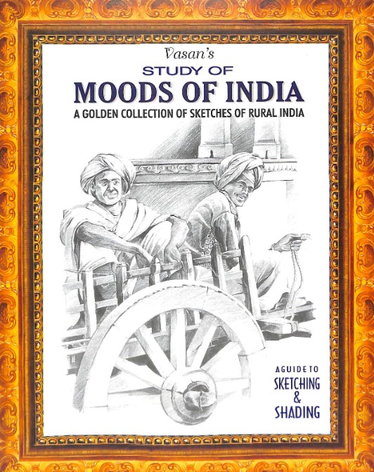 Study Of Moods Of India A Guide To Sketching & Shading 